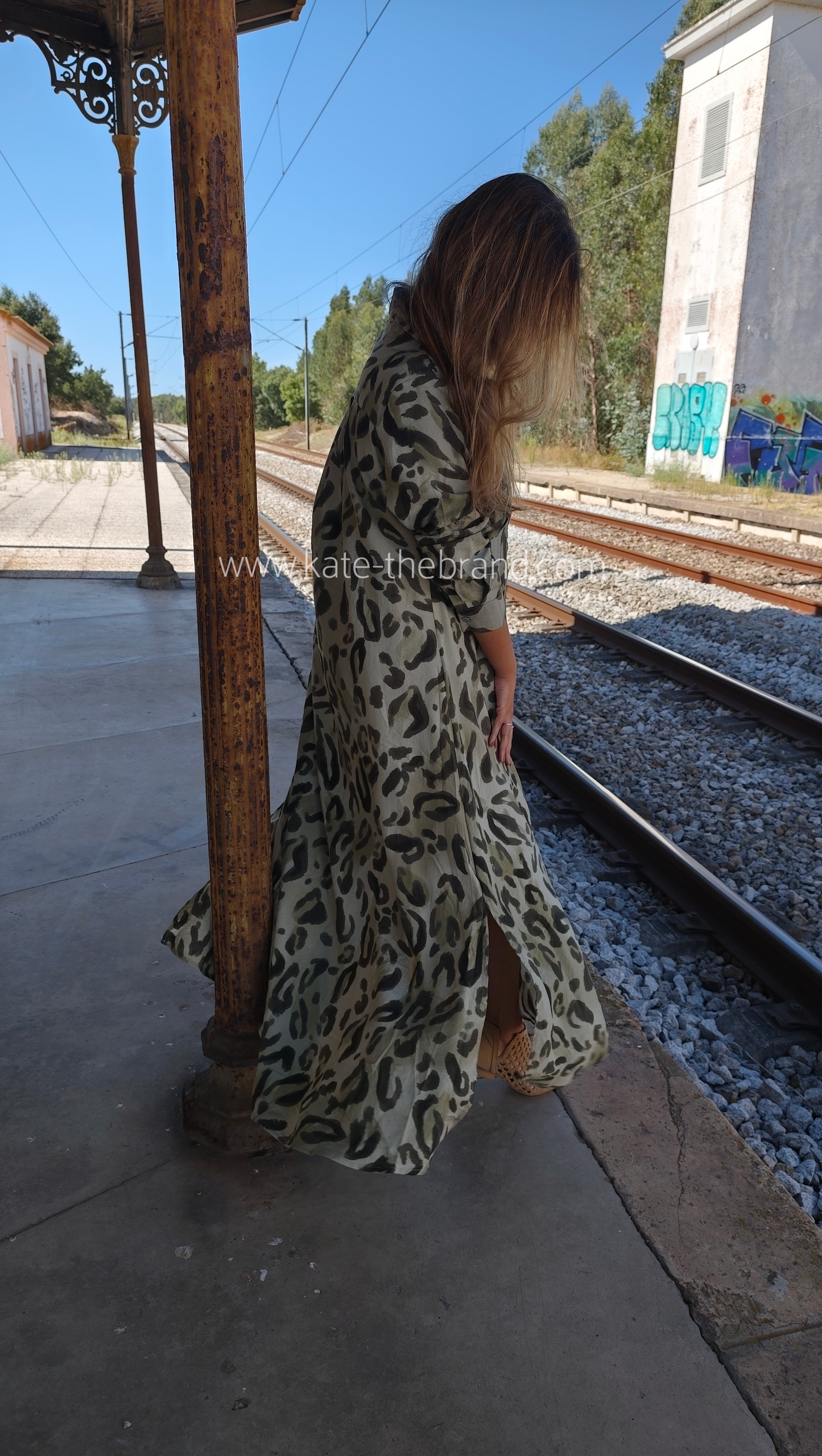 Vestido Safari Kaki