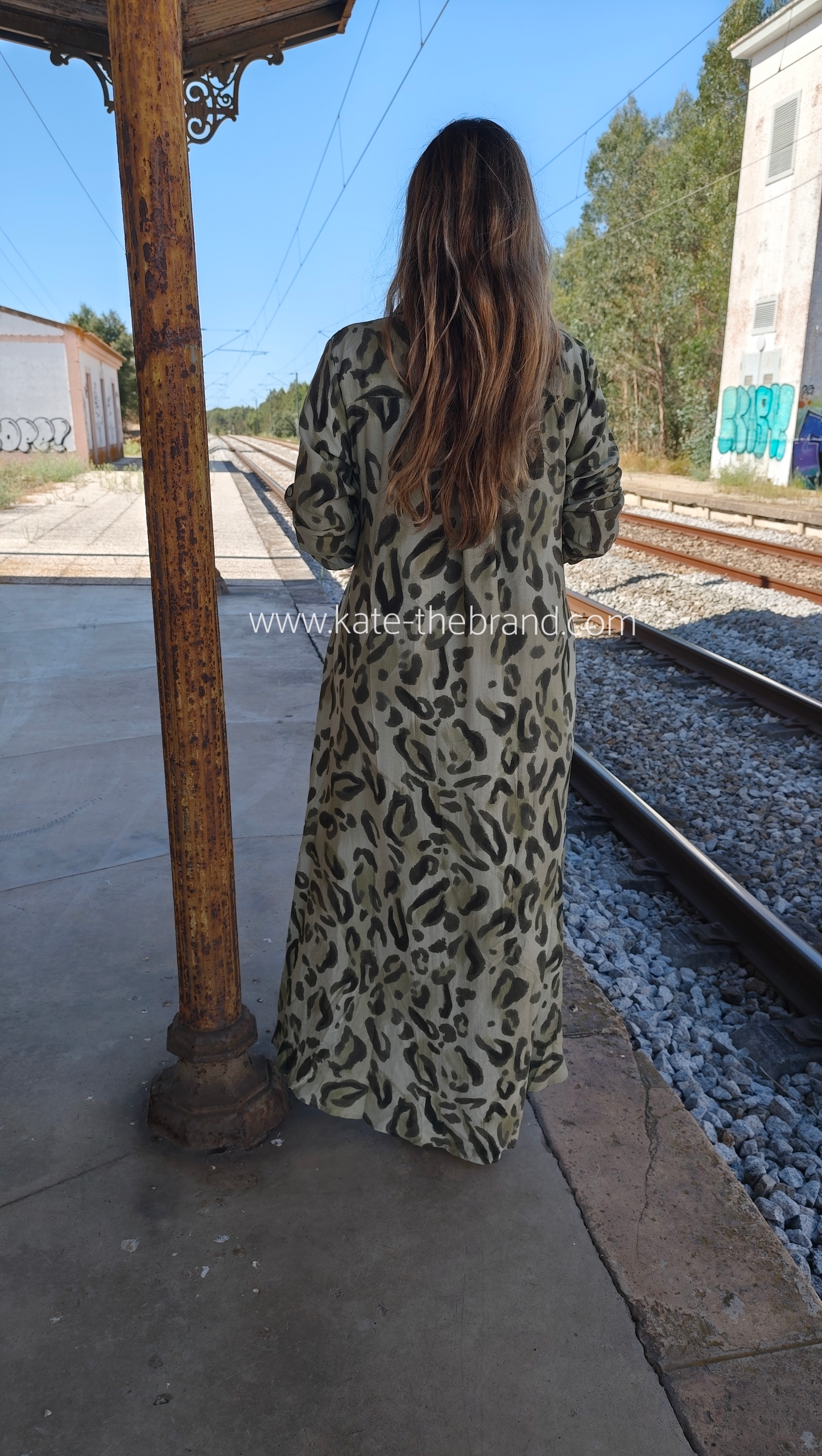 Vestido Safari Kaki