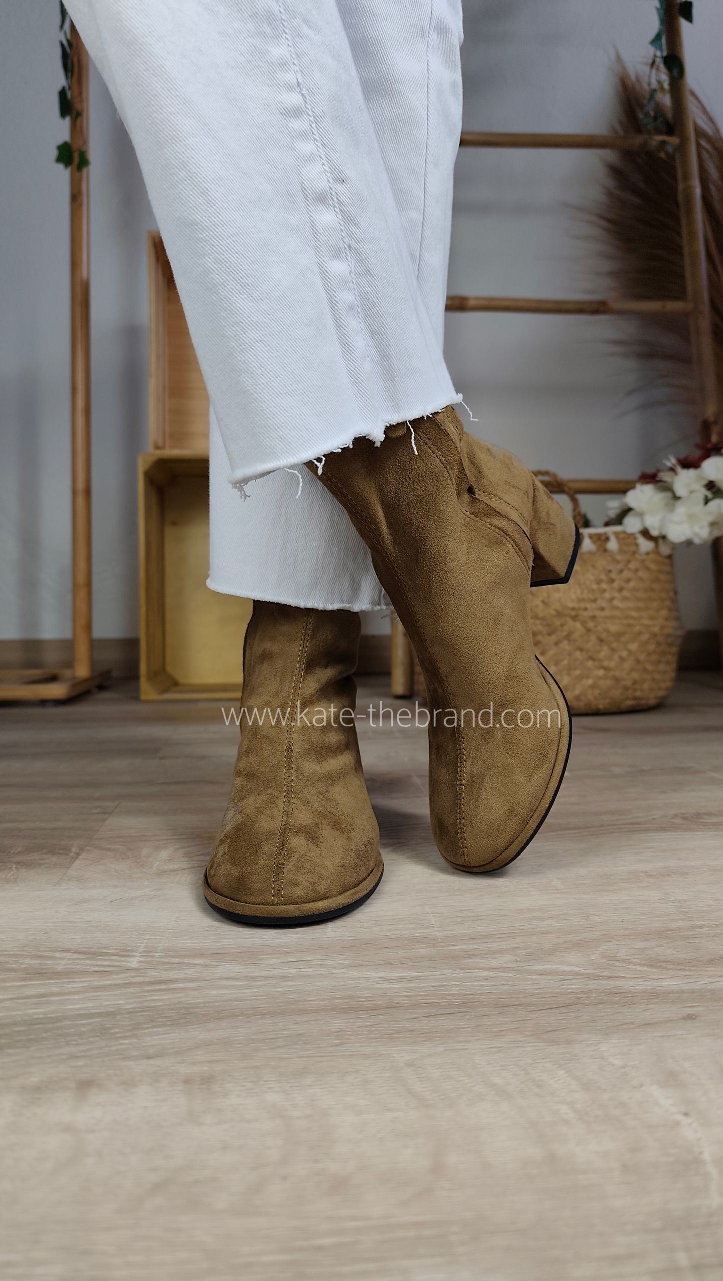 Botin tacão CAMEL