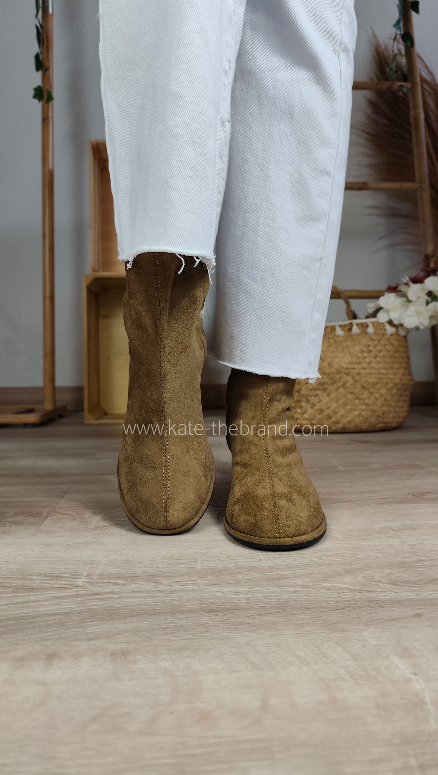 Botin tacão CAMEL