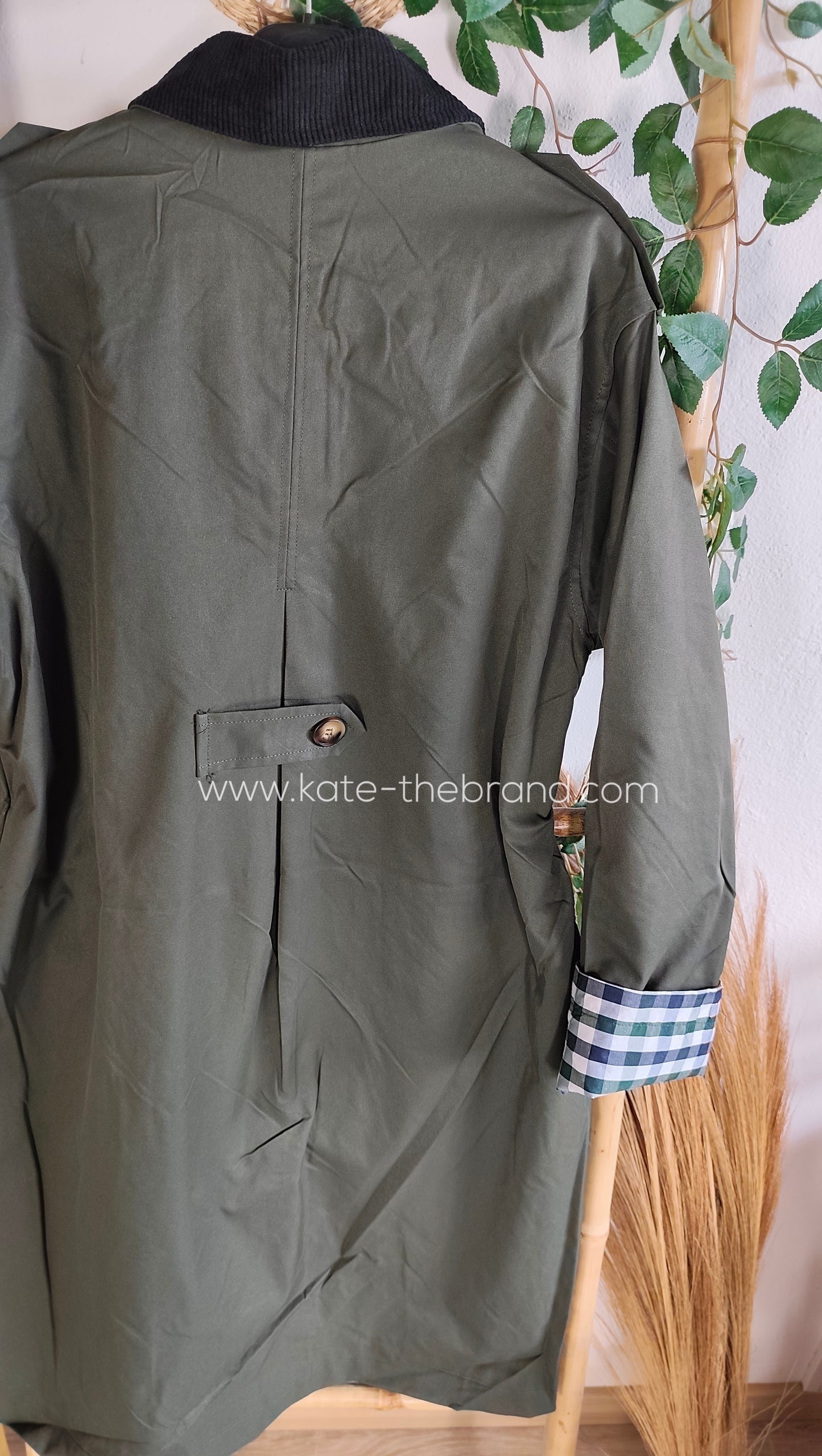 Parka verde kaki