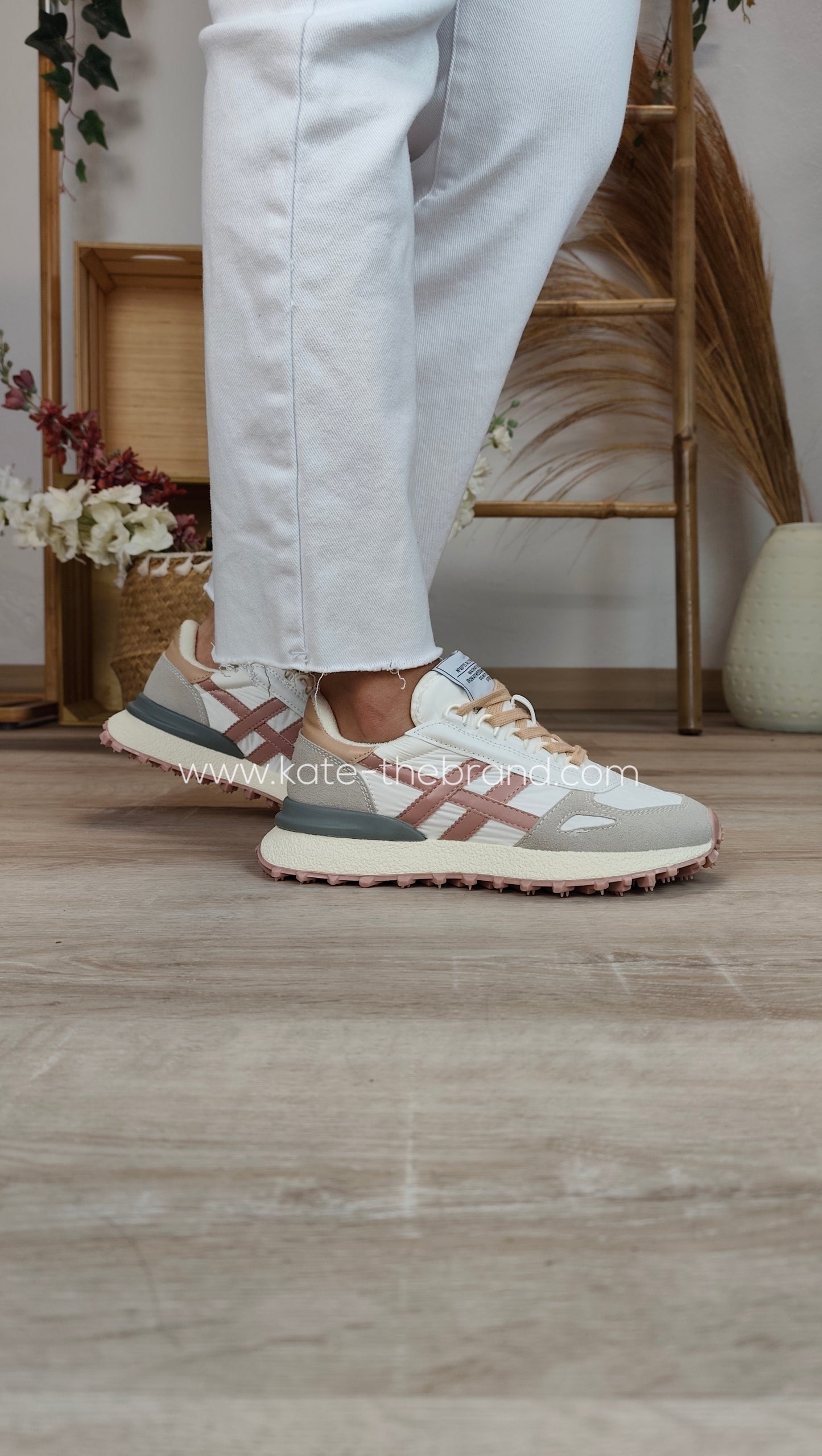 Sapatilhas Rosa-Azul