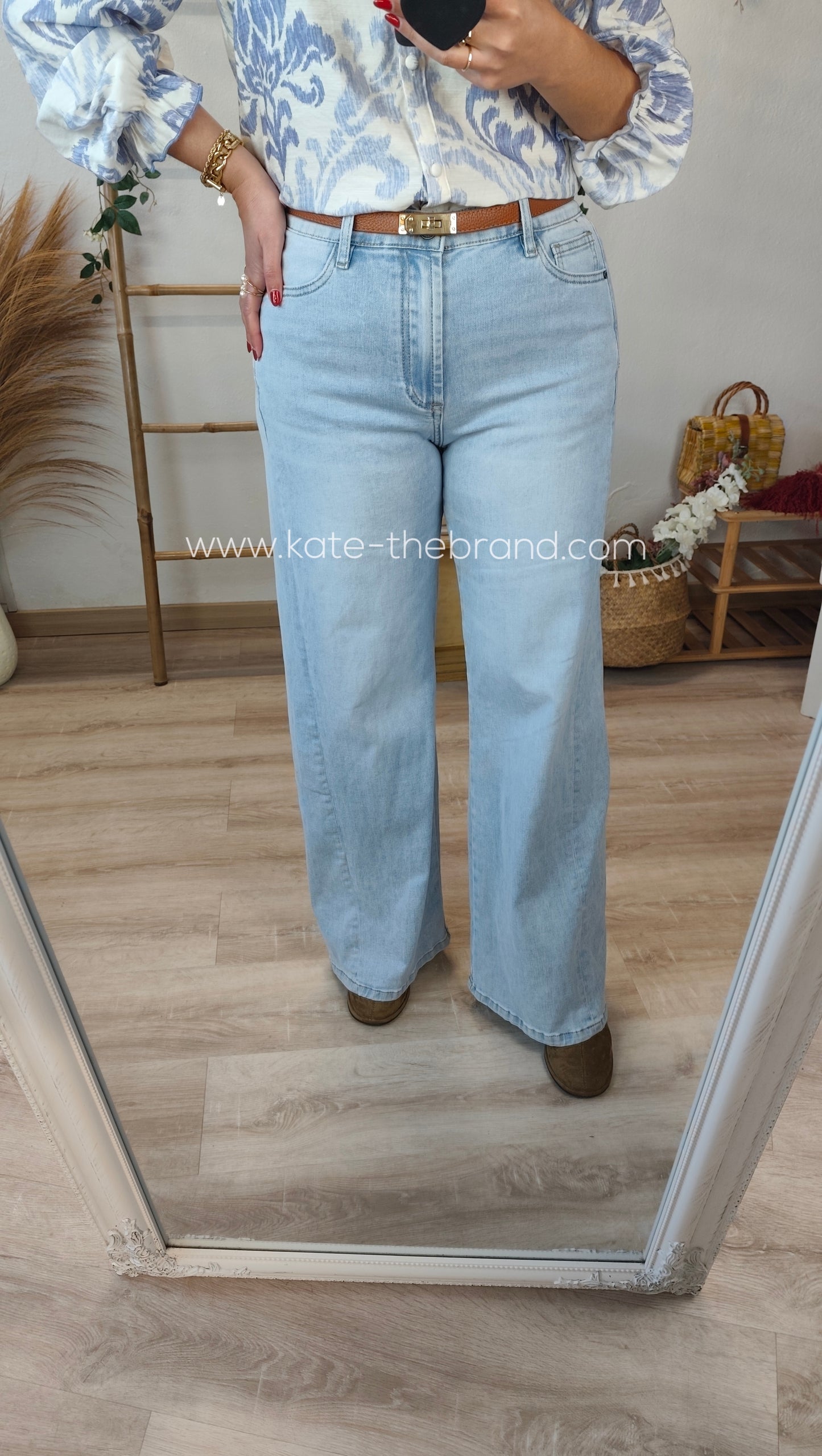 Calças pantalonas