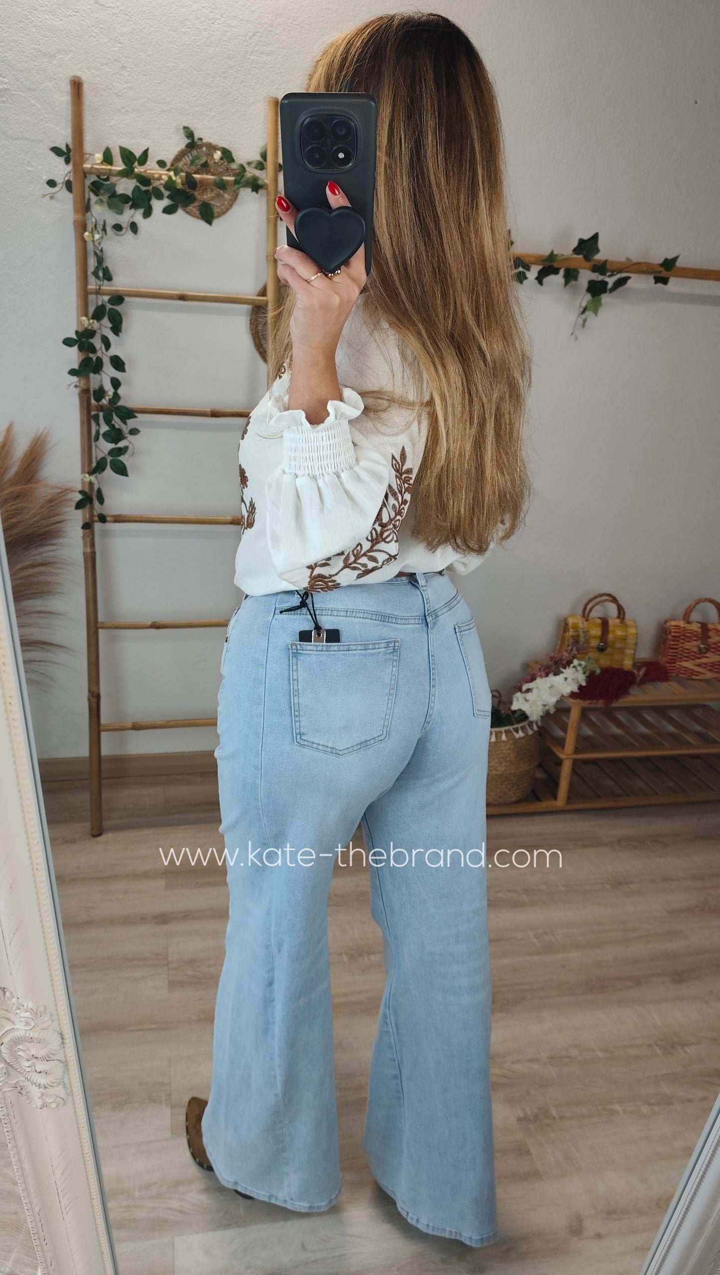 Calças pantalonas